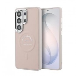 Karl Lagerfeld Samsung S26 Ultra Hülle Case RSG Logo Magnetic Rosa