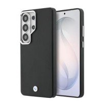 BMW Samsung S26 Ultra Hülle Case Signature Metal Logo Magnetic Schwarz