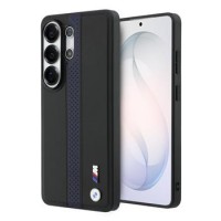 BMW Samsung S26 Ultra Hülle Case Perforated Stripes M Metal Logo Magnetic Schwarz