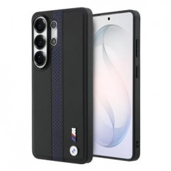 BMW Samsung S26 Ultra Hülle Case Perforated Stripes M Metal Logo Magnetic Schwarz