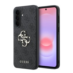 Guess Samsung A37 Hülle Case 4G Big Metal Logo Schwarz