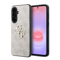 Guess Samsung A37 Hülle Case 4G Big Metal Logo Rosa