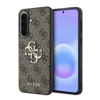 Guess Samsung A57 Hülle Case 4G Big Metal Logo Braun