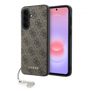 Guess Samsung A37 Hülle Casa 4G Charm Braun