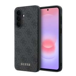 Guess Samsung A37 Hülle Case 4G Metal Classic Logo Schwarz
