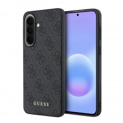 Guess Samsung A57 Hülle Case 4G Metal Classic Logo Schwarz