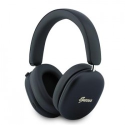 Guess Kopfhörer Bluetooth 5.4 ENC Metallic Script Logo Schwarz