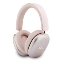 Guess Kopfhörer Bluetooth 5.4 ENC Metallic Script Logo Rosa