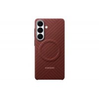 Original Samsung S26+ Plus Hülle Case Carbon Aramid Magnet Coral Rot