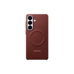 Original Samsung S26+ Plus Hülle Case Carbon Aramid Magnet Coral Rot