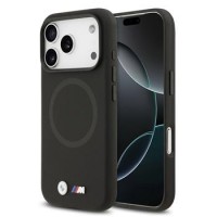 BMW iPhone 17 Pro Hülle Case M FW Metal Logo MagSafe Schwarz