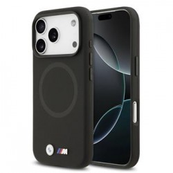 BMW iPhone 17 Pro Hülle Case M FW Metal Logo MagSafe Schwarz