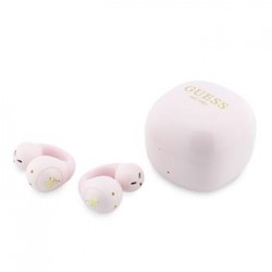 Guess OWS Wireless Headphones Mini Classic Logo Pink