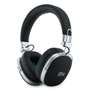 Lacoste Bluetooth Kopfhörer Petit Pique ENC Kabellose Schwarz