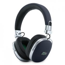 Lacoste Bluetooth Kopfhörer Petit Pique ENC Kabellose Navy Blau