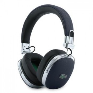 Lacoste Bluetooth Kopfhörer Petit Pique ENC Kabellose Navy Blau