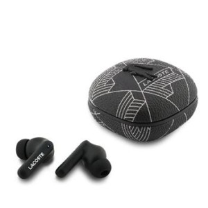Lacoste Bluetooth Headphones Monogram Blend ANC/ENC TWS Black