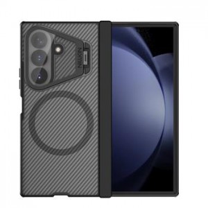 Nillkin Samsung Z Fold 8 Ultra Book Case Hülle Magnetic CamShield Prop Transparent