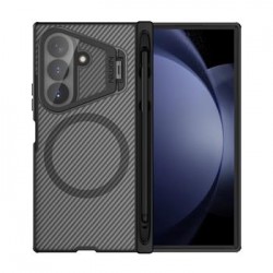 Nillkin Samsung Z Fold 8 Ultra Pen Book Case Hülle Magnetic CamShield Prop Transparent