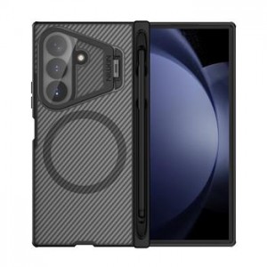 Nillkin Samsung Z Fold 8 Ultra Pen Book Case Hülle Magnetic CamShield Prop Transparent