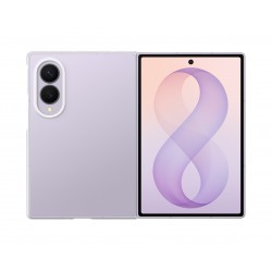 Original Samsung Z Fold 8 Clear Hülle Case Transparent + 2x Folien Antireflex