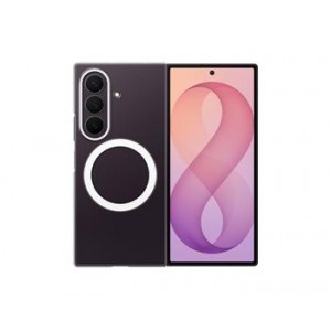 Original Samsung Z Fold 8 Ultra Clear Hülle Magnet Transparent + 2x Folien Antireflex