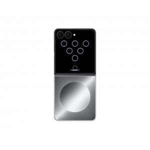 Original Samsung Z Flip 8 Hülle Case FlipSuit Silber