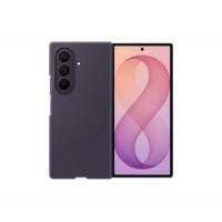 Original Samsung Z Fold 8 Ultra Silikon Magnethülle Violett + 2x Folien Antireflex
