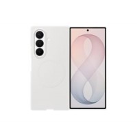 Original Samsung Z Fold 8 Ultra Silikon Magnethülle Weiß + 2x Folien Antireflex