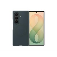 Original Samsung Z Fold 8 Ultra Silikon Magnethülle Grün + 2x Folien Antireflex