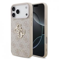 Guess iPhone 18 Pro Max Case 4G Metal Logo Pink