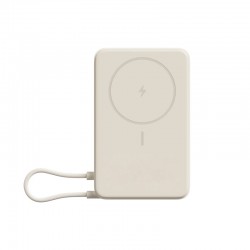 Original Xiaomi Magnetische Powerbank 33W 10000mAh mit Ständer USB-C-Kabel Beige