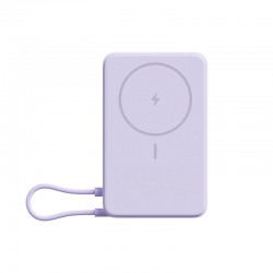 Original Xiaomi Magnetische Powerbank 33W 10000mAh mit Ständer USB-C-Kabel Lila