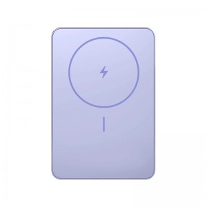 Original Xiaomi Magnetische Powerbank Super Slim 22,5 W 5000 mAh Lila