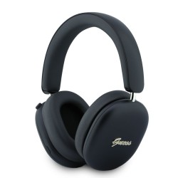 Guess Bluetooth Headphones ENC Metallic Script Logo ENC Black