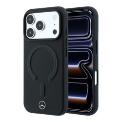 Mercedes iPhone 18 Pro Max / 17 Pro Max 3D MagSafe Case, Black