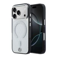 Mercedes iPhone 18 Pro Max / 17 Pro Max Hülle Case Star Pattern MagSafe Transparent
