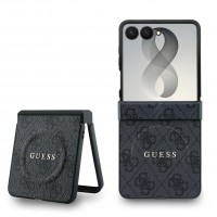 Guess Samsung Z Flip 8 Tasche Book Case Magnetic 4G Schwarz