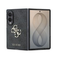 Guess Samsung Z Fold 8 Tasche Book Case 4G Metal Logo Grey