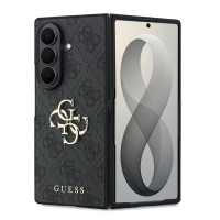 Guess Samsung Z Fold 8 Ultra Tasche Book Case 4G Metal Logo Grey