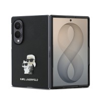 Karl Lagerfeld Samsung Z Fold 8 Tasche Book Case Saffiano Karl Choupette Schwarz