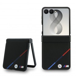 BMW Samsung Z Flip 8 Tasche Book Case Magnetic M Perforated Schwarz