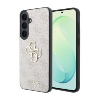 Guess Samsung S26 FE Hülle Case 4G Metal Logo Rosa