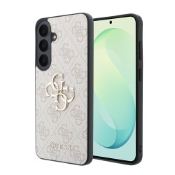 Guess Samsung S26 FE Hülle Case 4G Metal Logo Rosa