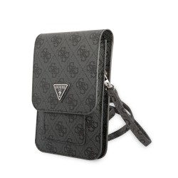 Guess Universal Smartphone Tasche 4G Triangle Logo Schwarz