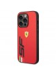 Ferrari iPhone 14 Pro Case Cover Big SF Logo Red