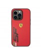 Ferrari iPhone 14 Pro Hülle Case Cover Big SF Logo Rot