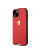 Ferrari iPhone 14 Hülle Case Cover Italian Flag Line Rot
