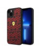 Ferrari iPhone 14 Plus Case Cover Silicone All Over Scuderia Black