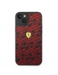 Ferrari iPhone 14 Plus Case Cover Silicone All Over Scuderia Black